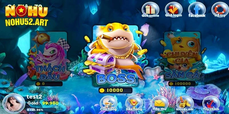 Top các phiên bản săn ngư cực hot tại sảnh FC bắn cá