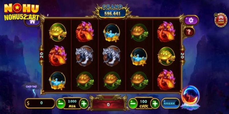 Kho Báu Tứ Linh – Hành Trình Săn Thưởng Cực Đỉnh Tại Nohu52